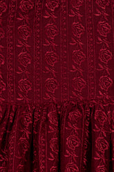 Rosette Lace Girl's Party Frock